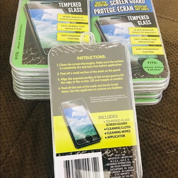 🆕 Tempered Glass iPhone 6 Plus & 6S Plus* - Picture 2 of 8